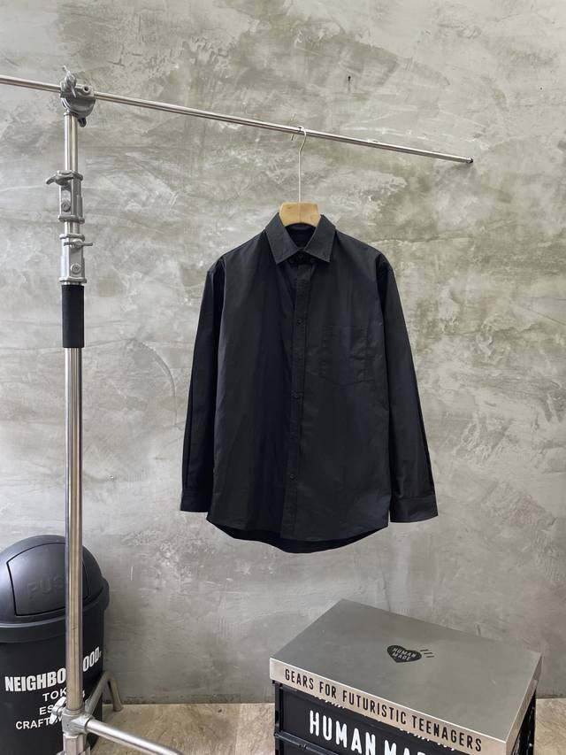 Style No. #S605 Balenciaga Blcg 25Ss Red Masking Tape Printed Long-Sleeve Shirt