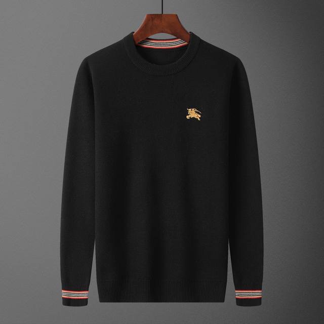 Style No.: A653# 2025 Autumn/Winter New Crew Neck Pullover Sweater (Official We