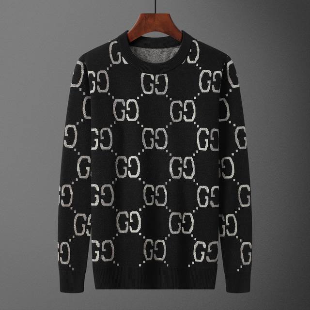 Style No.: A645# 2025 Autumn/Winter New Crew Neck Pullover Sweater (Official We