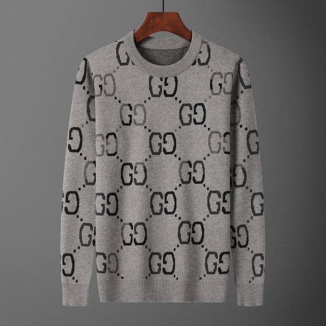 Style No.: A644# 2025 Autumn/Winter New Crew Neck Pullover Sweater (Official We