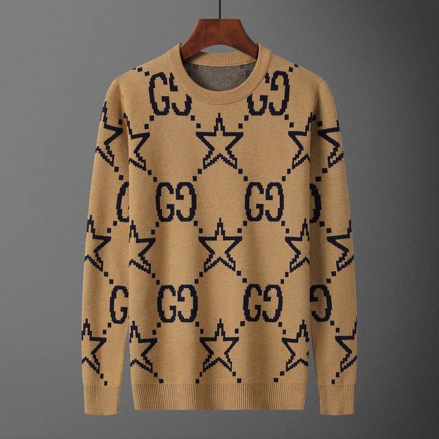 Style No.: A640# 2025 Autumn/Winter New Crew Neck Pullover Sweater (Official We