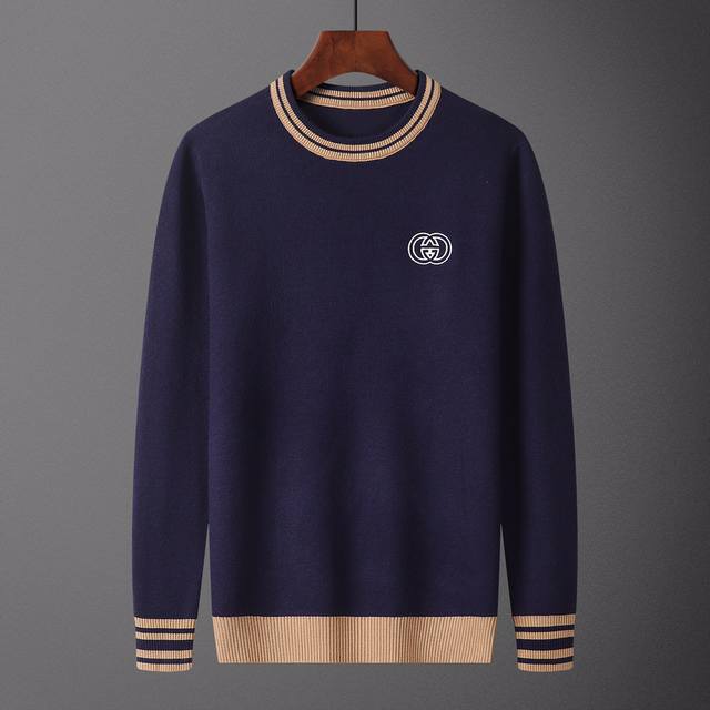 Style No.: A639# 2025 Autumn/Winter New Crew Neck Pullover Sweater (Official We