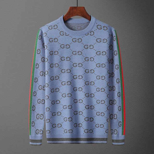 Style No.: A638# 2025 Autumn/Winter New Crew Neck Pullover Sweater (Official We