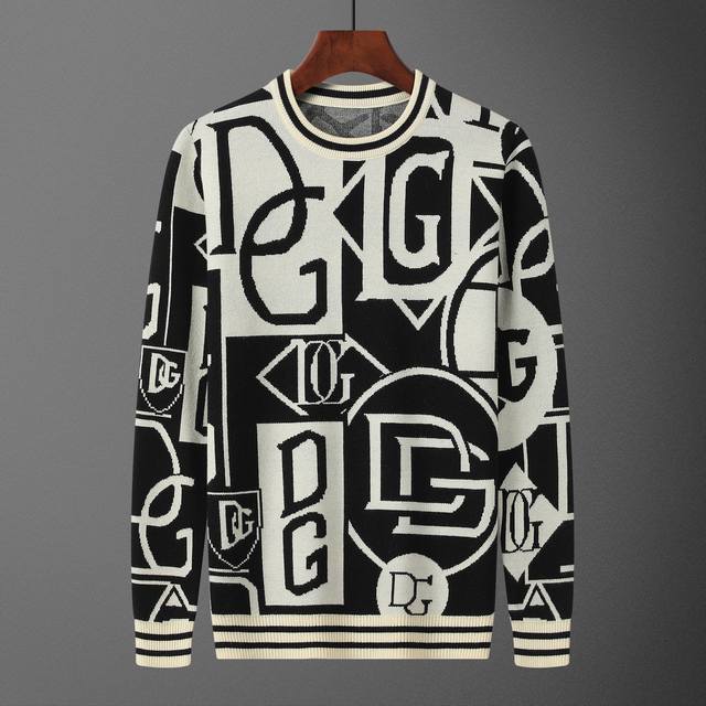 Style No.: A712# 2025 Autumn/Winter New Crew Neck Pullover Sweater (Official We