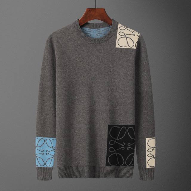 Style No.: A697# 2025 Autumn/Winter New Crew Neck Pullover Sweater (Official We