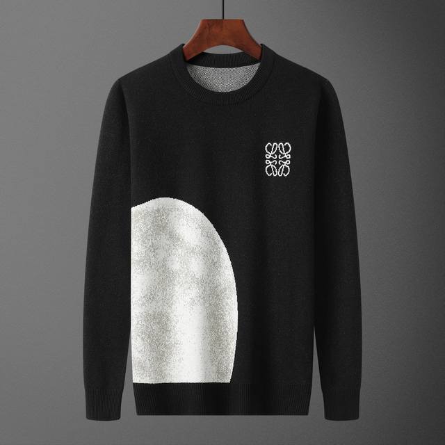 Style No.: A695# 2025 Autumn/Winter New Crew Neck Pullover Sweater (Official We