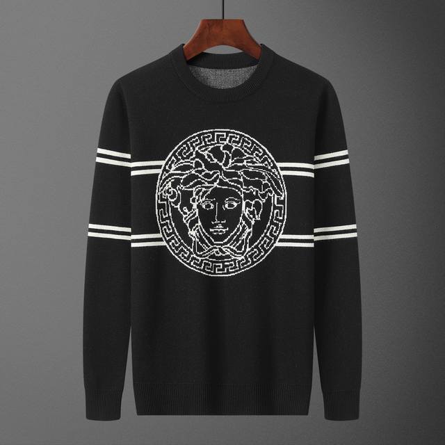 Style No.: A693# 2025 Autumn/Winter New Crew Neck Pullover Sweater (Official We