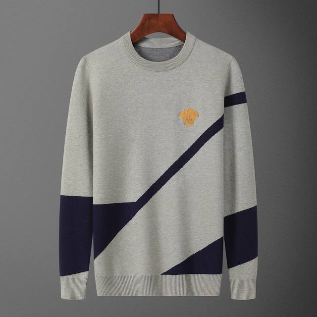 Style No.: A691# 2025 Autumn/Winter New Crew Neck Pullover Sweater (Official We