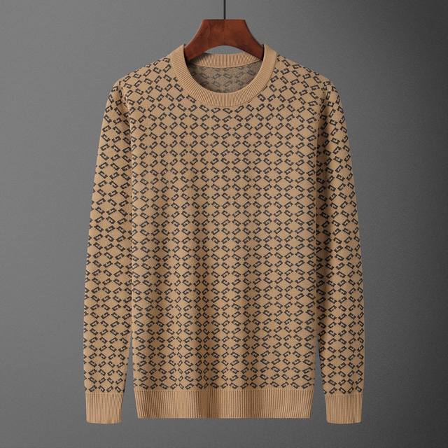 Style No.: A688# 2025 Autumn/Winter New Crew Neck Pullover Sweater (Official We