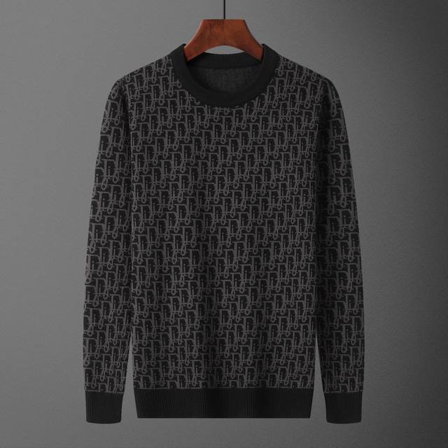 Style No.: A684# 2025 Autumn/Winter New Crew Neck Pullover Sweater (Official We
