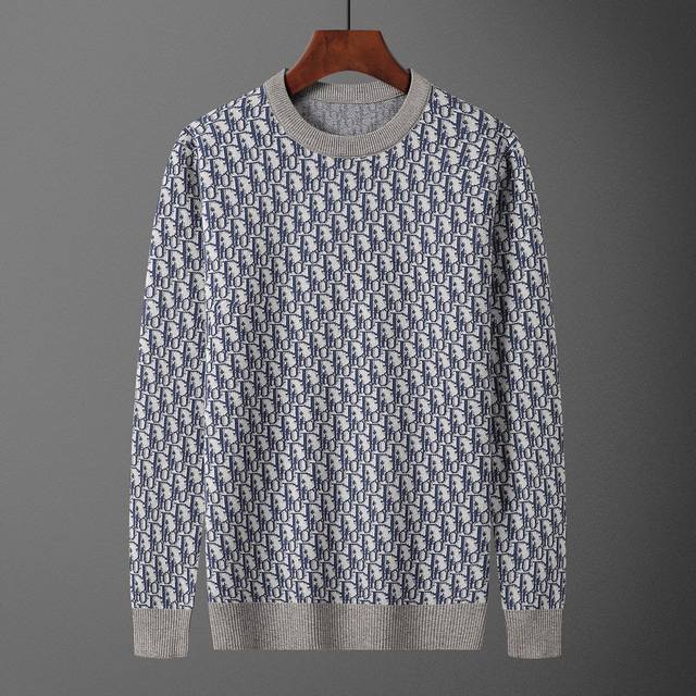 Style No.: A683# 2025 Autumn/Winter New Crew Neck Pullover Sweater (Official We