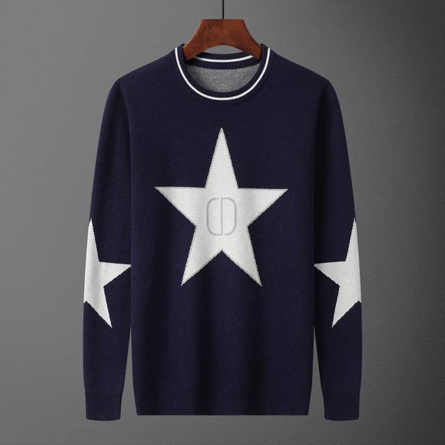 Style No.: A681# 2025 Autumn/Winter New Crew Neck Pullover Sweater (Official We