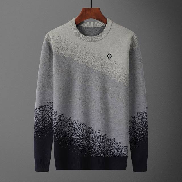 Style No.: A679# 2025 Autumn/Winter New Crew Neck Pullover Sweater (Official We