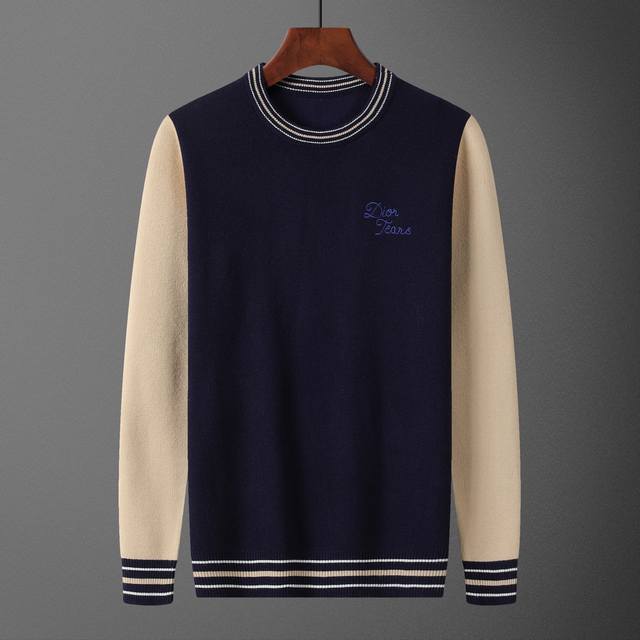 Style No.: A678# 2025 Autumn/Winter New Crew Neck Pullover Sweater (Official We