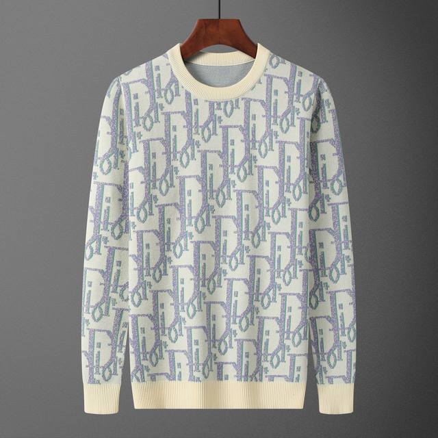 Style No.: A676# 2025 Autumn/Winter New Crew Neck Pullover Sweater (Official We