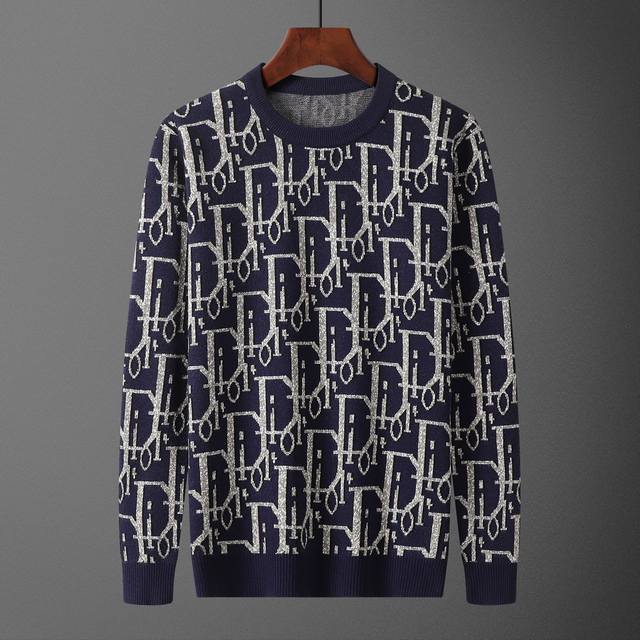 Style No.: A674# 2025 Autumn/Winter New Crew Neck Pullover Sweater (Official We