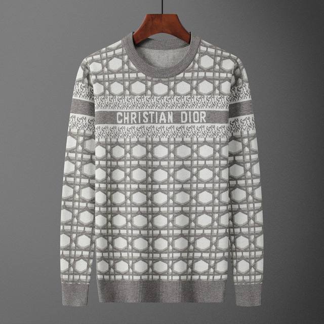 Style No.: A673# 2025 Autumn/Winter New Crew Neck Pullover Sweater (Official We