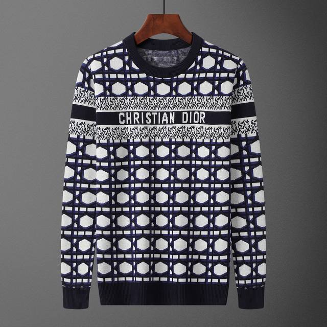 Style No.: A672# 2025 Autumn/Winter New Crew Neck Pullover Sweater (Official We