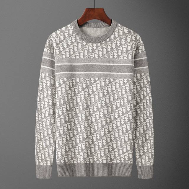 Style No.: A671# 2025 Autumn/Winter New Crew Neck Pullover Sweater (Official We