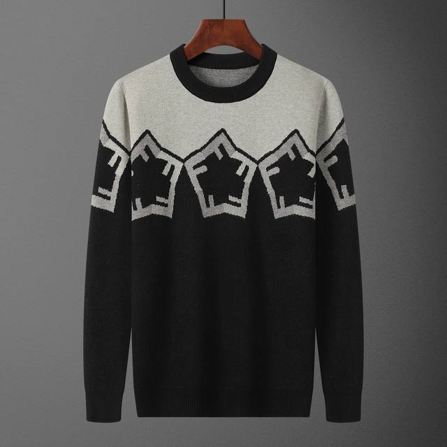 Style No.: A661# 2025 Autumn/Winter New Crew Neck Pullover Sweater (Official We