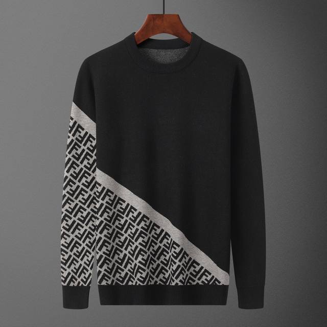 Style No.: A660# 2025 Autumn/Winter New Crew Neck Pullover Sweater (Official We