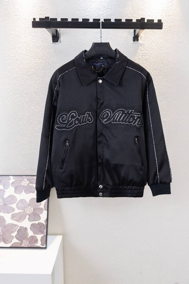pg Style No. K6183 Lv Baseball Jacket 25Ss Runway Style, moderate thickness, hig