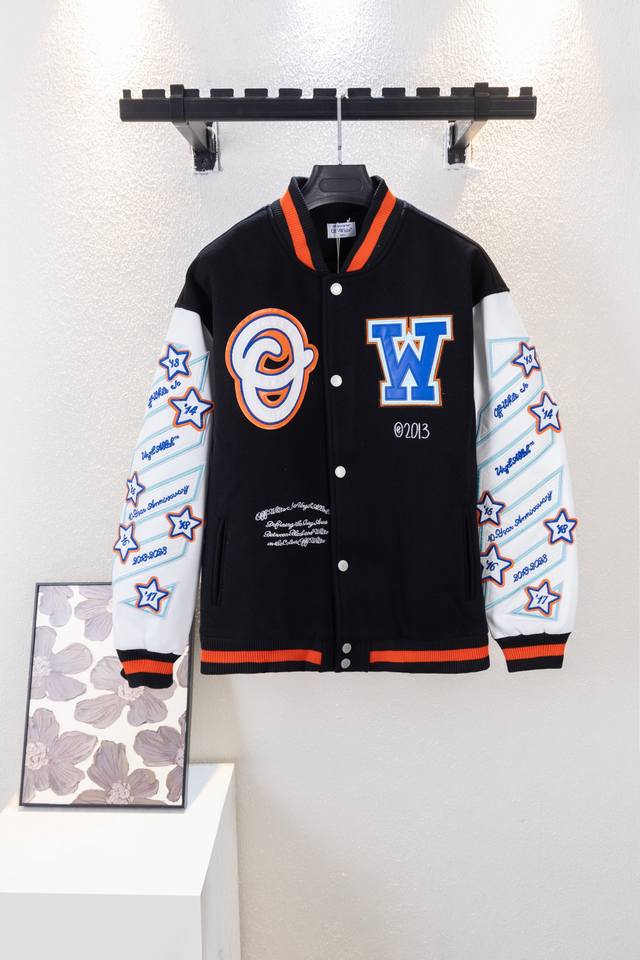 pg Top-tier version Style No. K6186 Off 21Fw unisex couple heavyweight wool embr