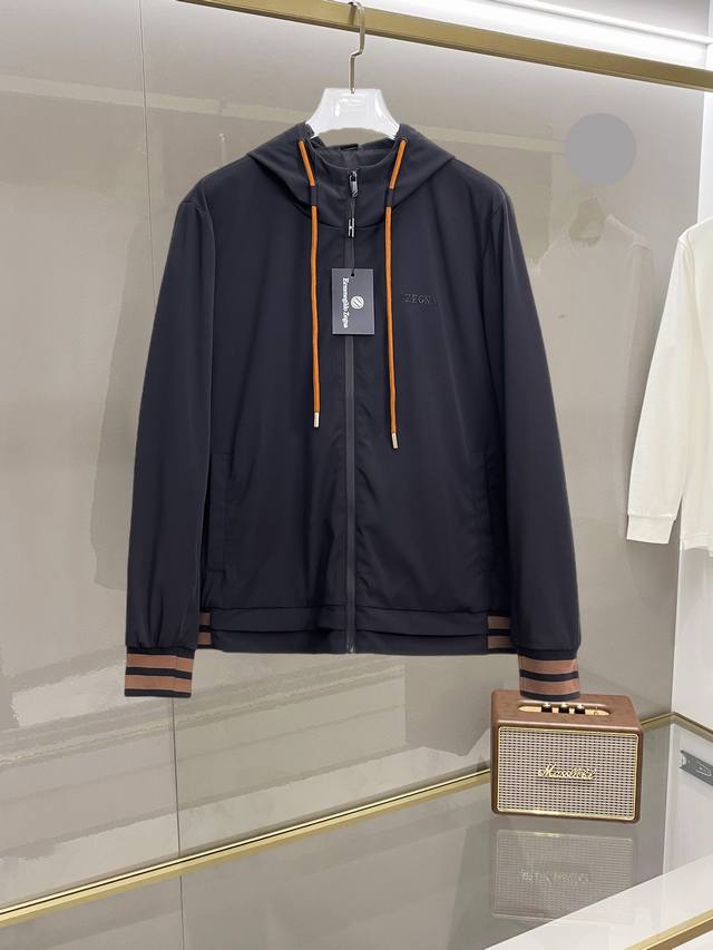 Zegna 2025 Fall New Arrival Jacket. A runway piece in perfect condition, comfor