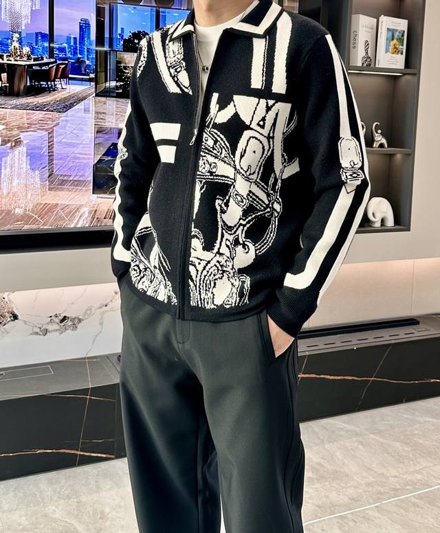 Aishi's Hot Selling 2025 Autumn/Winter High-End Custom Urban Style Thick Cardig