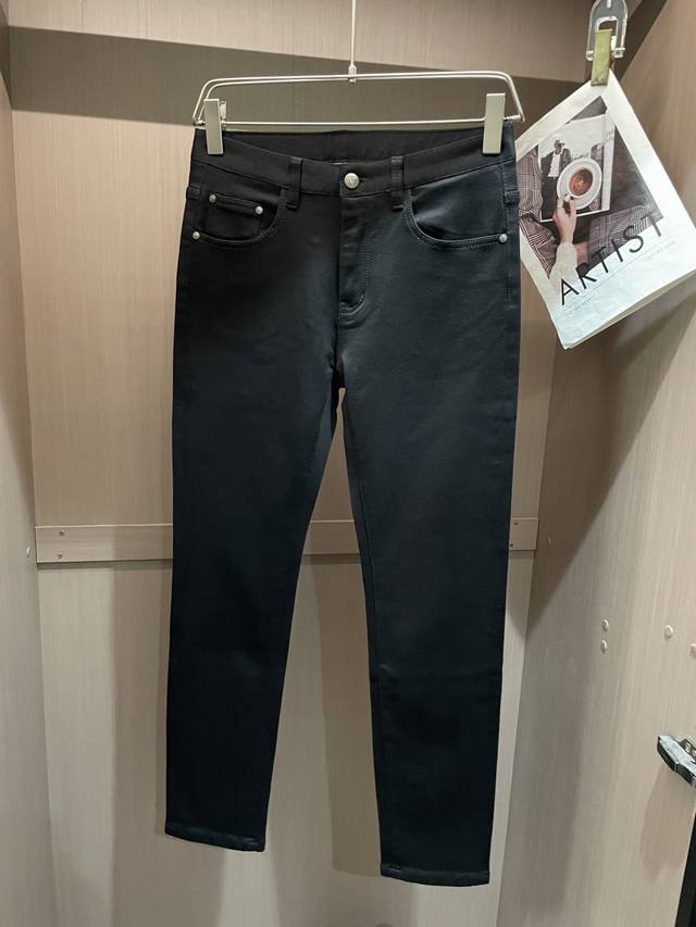 prad 2025 New Arrival! High-end custom-made slim-fit business jeans with origina