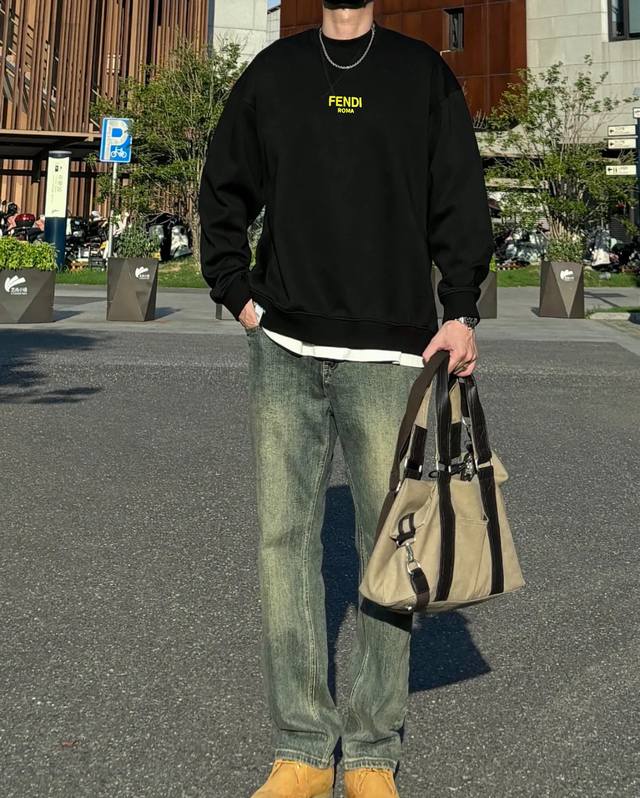 F8080 Fendi 2025 Autumn/Winter European Boutique New Top-Tier Original Fashion C