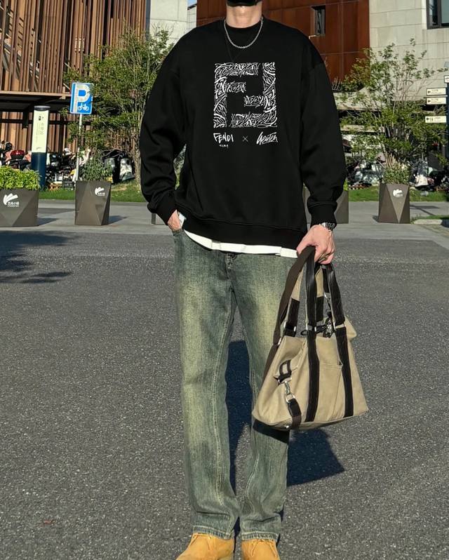 F8076 Fendi 2025 Autumn/Winter European Boutique New Top-Tier Original Fashion C