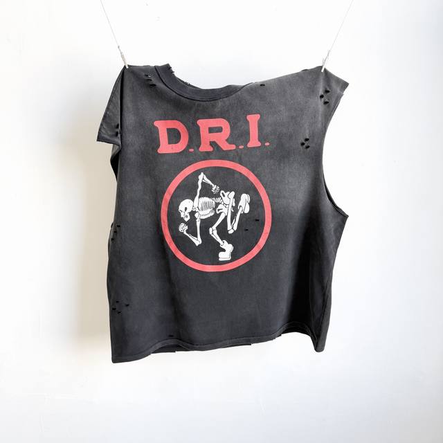 Cvt-11 DRI "Real Punk" Limited Edition Heavyweight Wasteland Style Distressed Ve