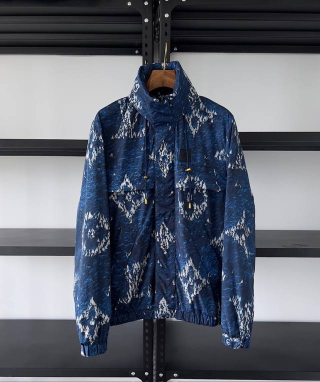 Exclusive Supply 1V 25Ss Sailing Ship Print Windproof Jacket. Original 25300 pur