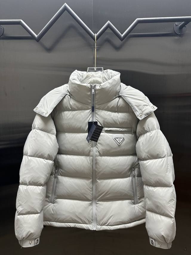 Prada 25Ss New Arrival. Absolutely high quality, made with top-grade 90% white