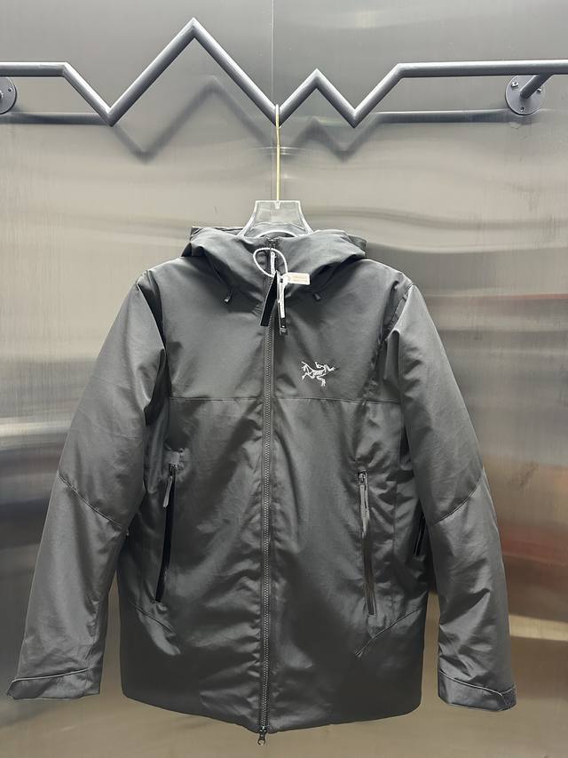 25 New Arcteryx Hooded Hardshell Down Jacket, Men's & Women's. Fabric + Features