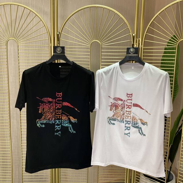 p Burberry. Newest hot-selling short-sleeved T-shirt of the year. Same style as
