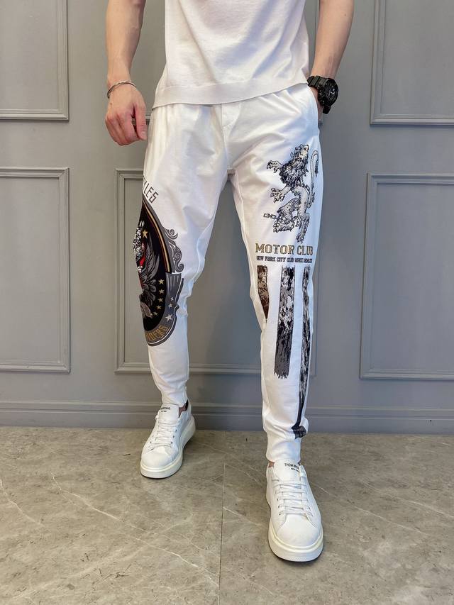 New Spring/Summer Casual Pants, made with imported 3D digital printing, comfort