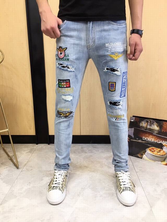 Dolce & Gabbana Men's Jeans, available simultaneously at official stores and onl