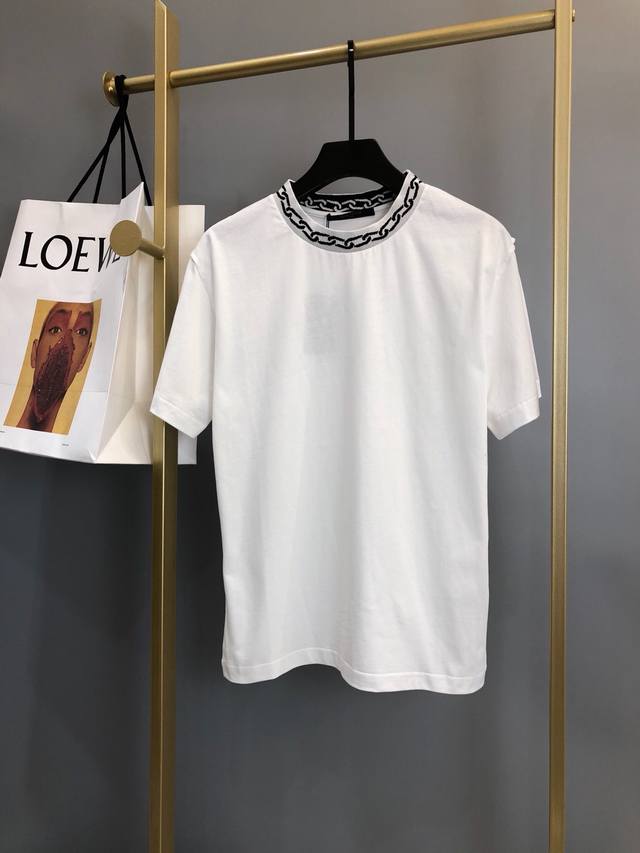 LV (Louis Vuitton) Spring/Summer Collection Jacquard Chain Knit Neckline Design: