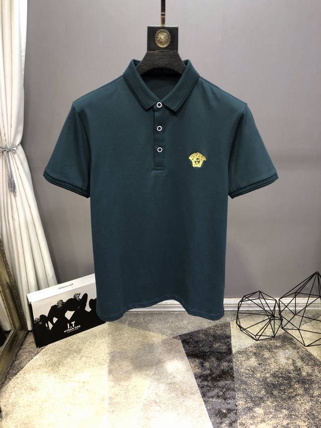 Ver#Sace Original Quality, Original Export Item, Bestselling 20Ss New Polo Serie