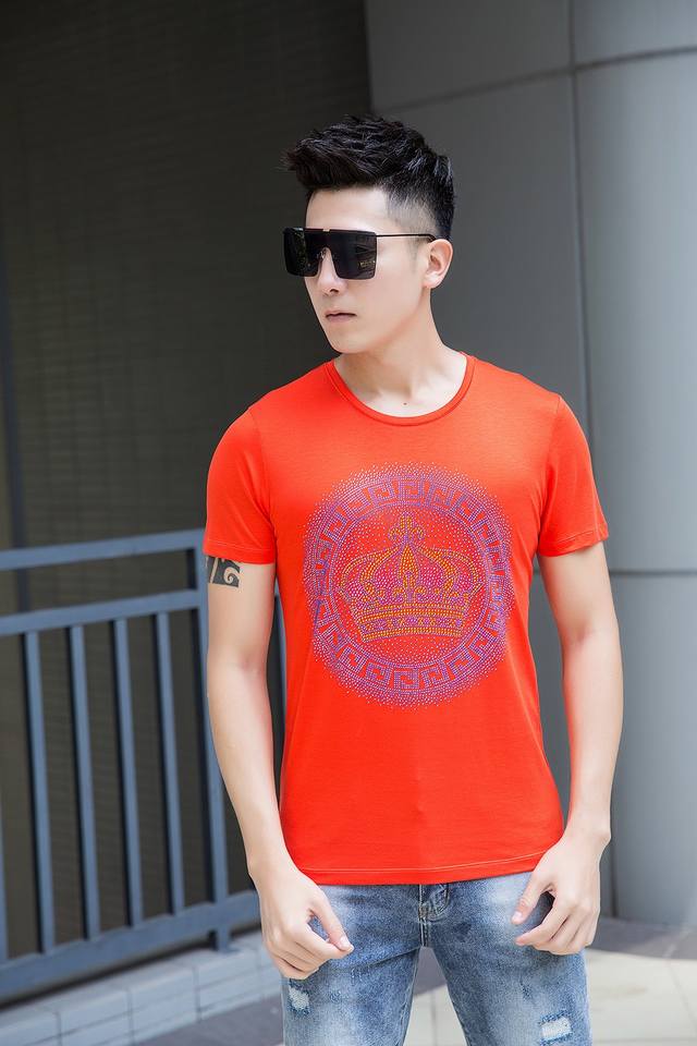 Special Price Dg Dolce & Gabbana Latest Men's Short-Sleeve Crew Neck T-Shirt, De