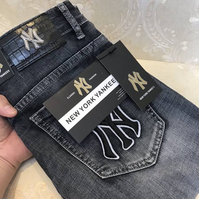 G*Uc Gucci 2680Ss Spring/Summer Original New Men's Long Jeans, Fashionable Korea