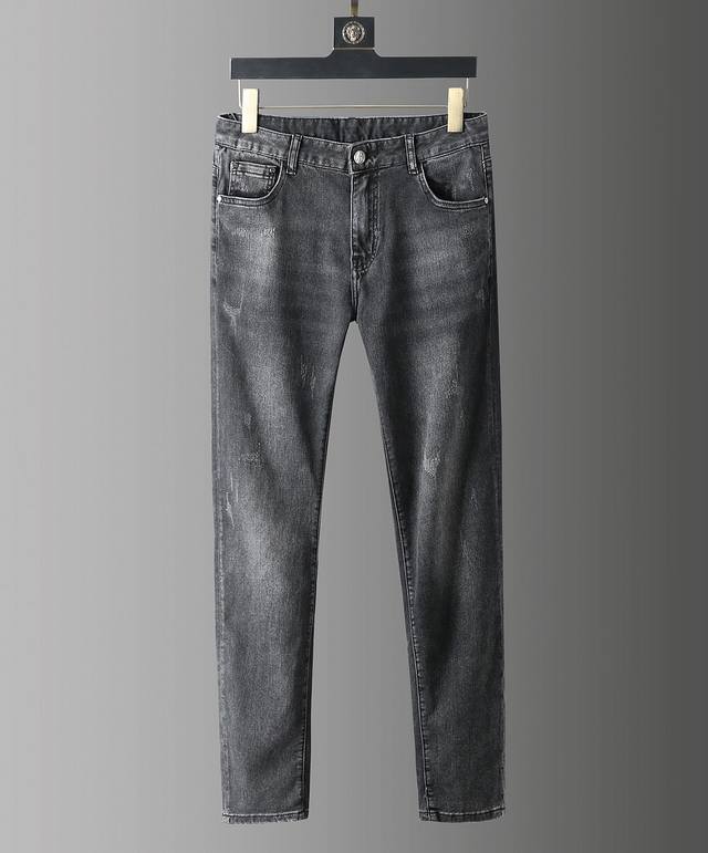 Armani slim-fit jeans are incredibly comfortable, understated yet luxurious, an