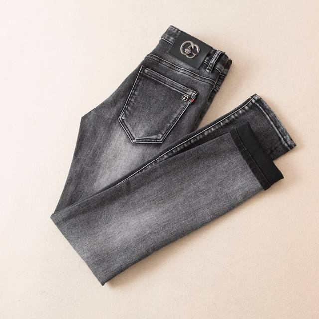 Gucci skinny jeans. Extremely comfortable and understatedly luxurious, these jea
