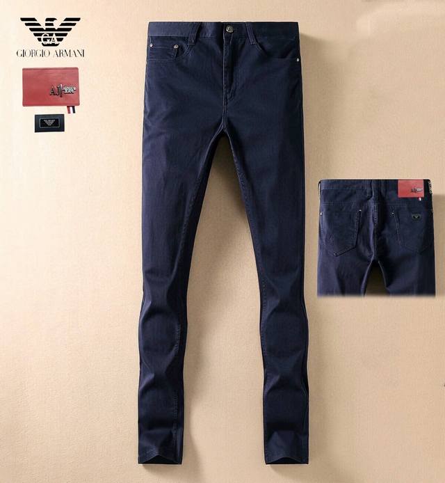 Ships today! Armani Milan runway style, high-end casual trousers, perfect for a