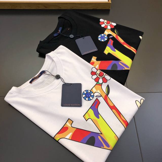 Lv Louis Vuitton Spring/Summer New Collection Offset Print Spray Paint Letter Pr