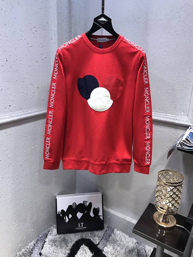 Moncler 2018 Autumn Milan Runway Casual Sweatshirt, Limited Edition, Smuggled f