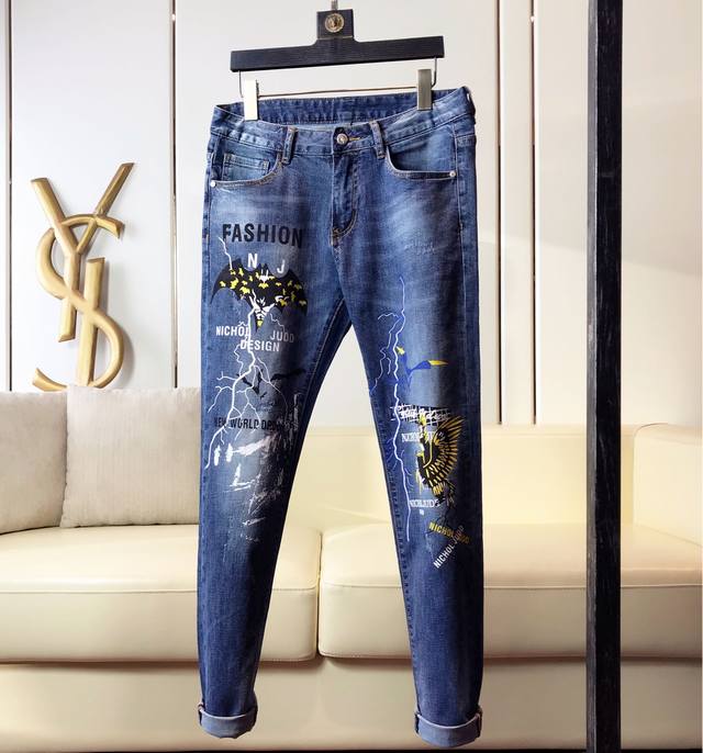 Gucci Jeans, top-quality imported original jeans, heavily crafted with original