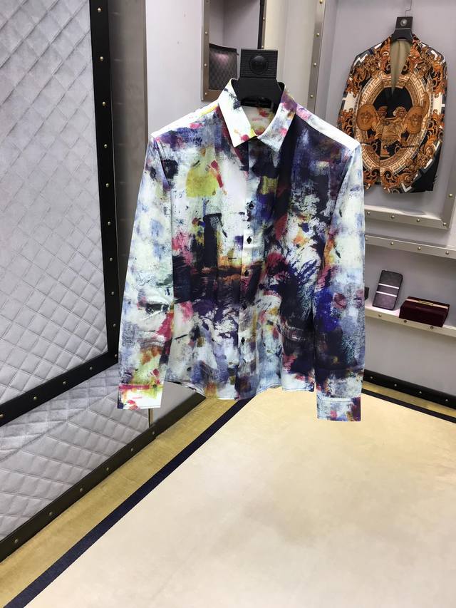 Alexander McQueen: Newest early autumn long-sleeved shirt from the official webs